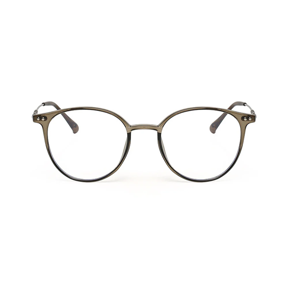 Women's Lightweight Round Blue Light Blocking Glasses VK2352 - Image 8