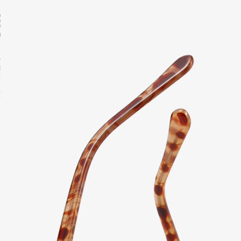 Tortoiseshell Cat-Eye Fashion Glasses for Women VK2358 - Image 5