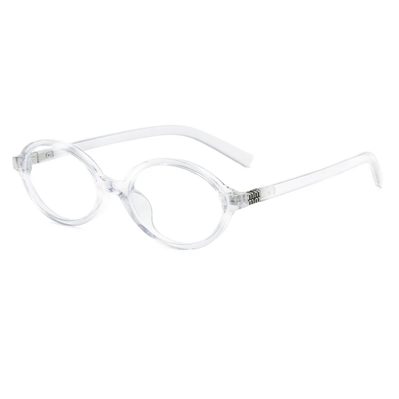 Oval Transparent Trendy Blue Light Glasses VK2360 - Image 2