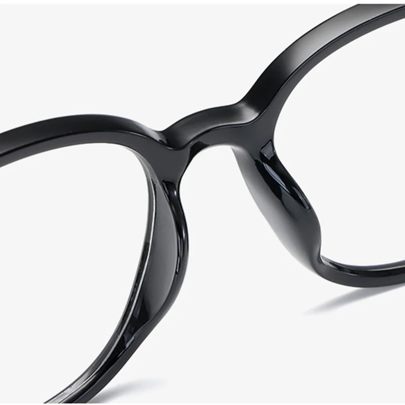 Unisex Rectangle Eyeglasses with Striped Accents VK2363 - Image 5