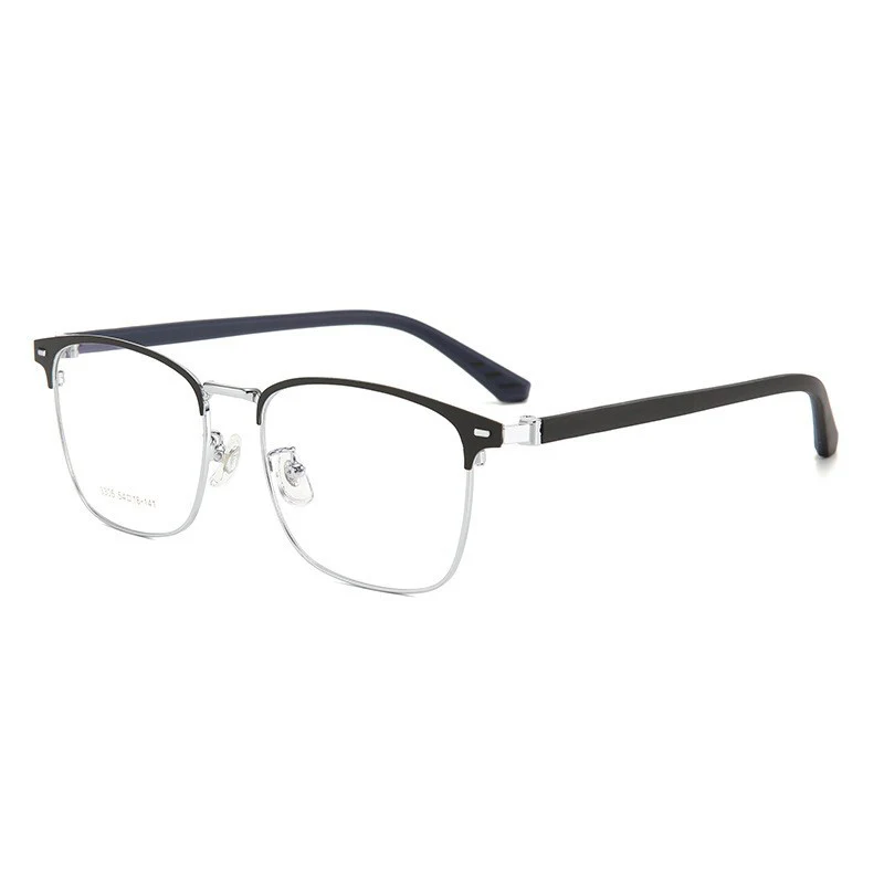 Men's Business-Style Browline Fashion Glasses VK2369 - Image 11