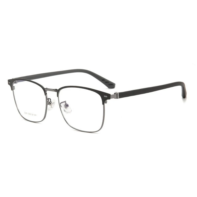 Men's Business-Style Browline Fashion Glasses VK2369 - Image 13