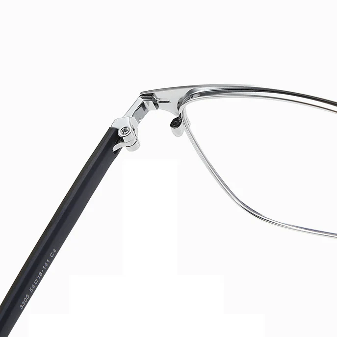 Men's Business-Style Browline Fashion Glasses VK2369 - Image 5