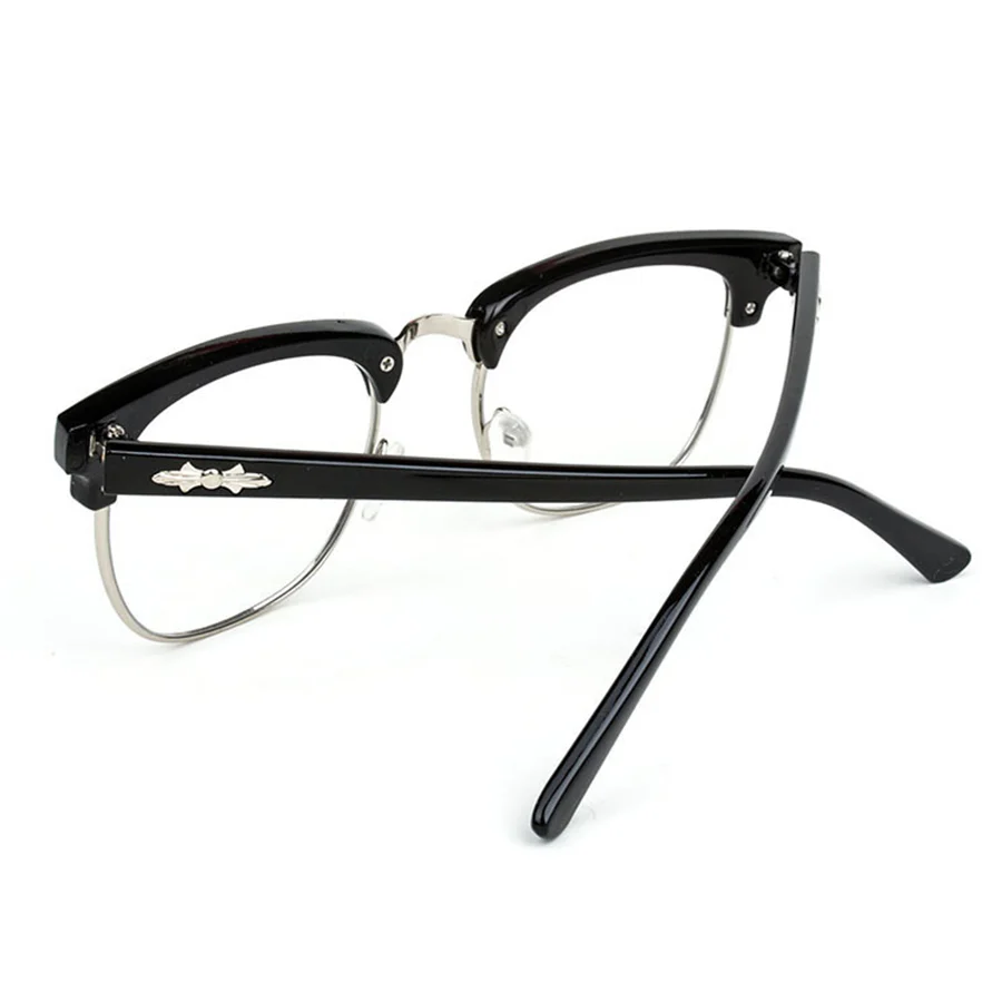 Unisex Vintage Browline Eyeglasses VK2377 - Image 2