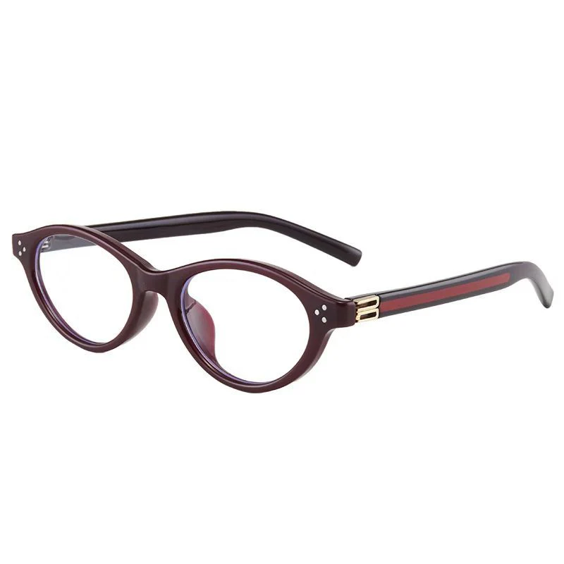 Stylish Retro Cat-Eye Glasses Frame VK2387 - Image 6