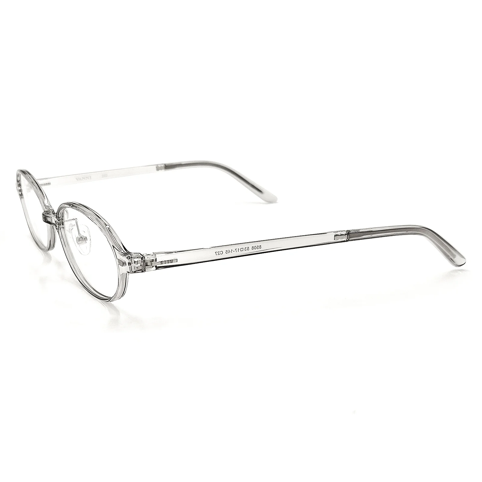 Oval Clip-On Sunglasses with Magnetic Attachment VK2388 - Image 9
