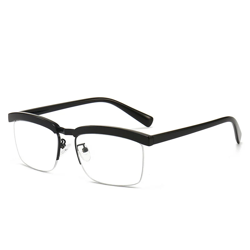 Vintage Browline Semi-Rimless Glasses VK2396 - Image 4