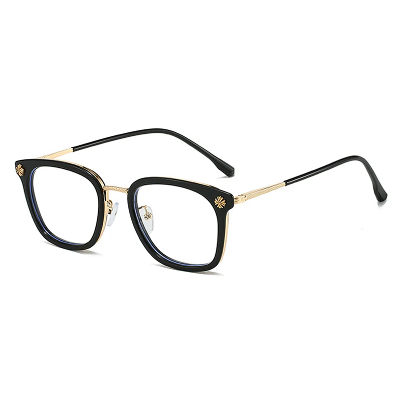 Square TR and Metal Glasses Frame VK2402 - Image 7